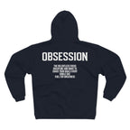 Obsession Zip Hoodie | Brushed Fleece Athletic Fit