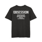 Obsession Tee - Oversized Unisex Fit - Acid Washed Effect