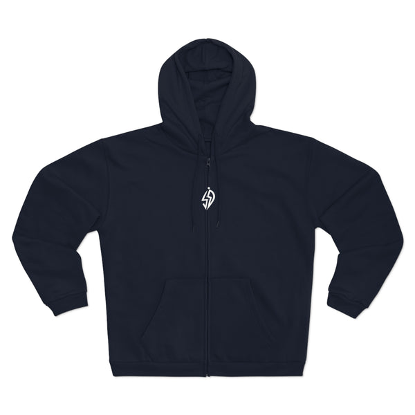 Obsession Zip Hoodie | Brushed Fleece Athletic Fit