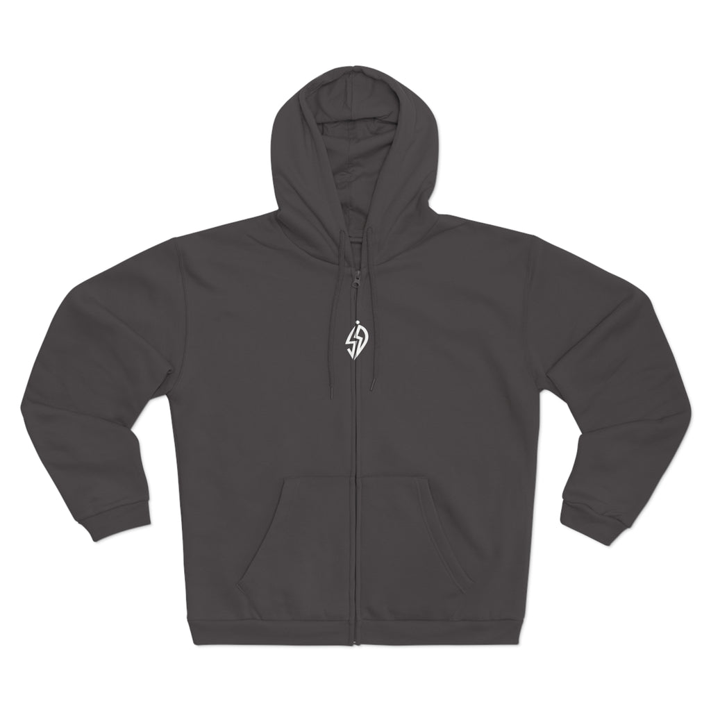 Obsession Zip Hoodie | Brushed Fleece Athletic Fit