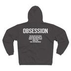 Obsession Zip Hoodie | Brushed Fleece Athletic Fit