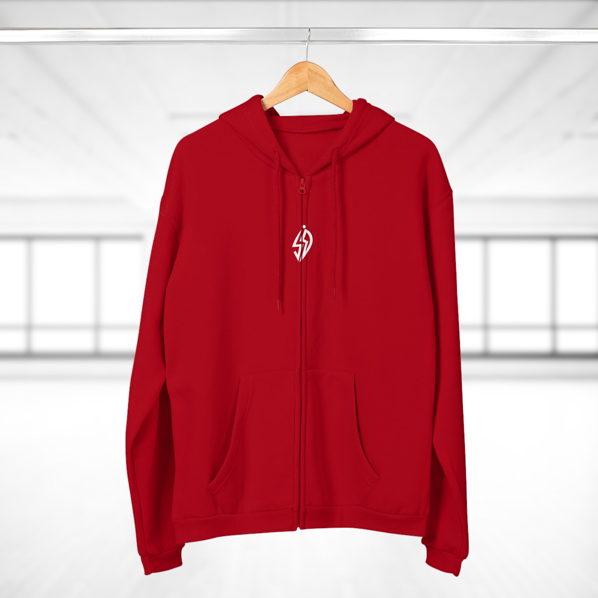 Obsession Zip Hoodie | Brushed Fleece Athletic Fit