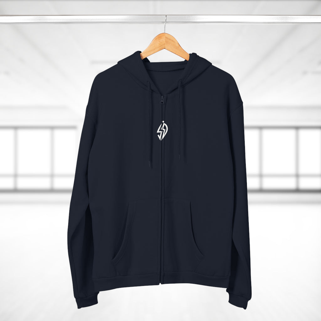 Obsession Zip Hoodie | Brushed Fleece Athletic Fit