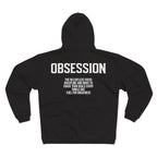 Obsession Zip Hoodie | Brushed Fleece Athletic Fit