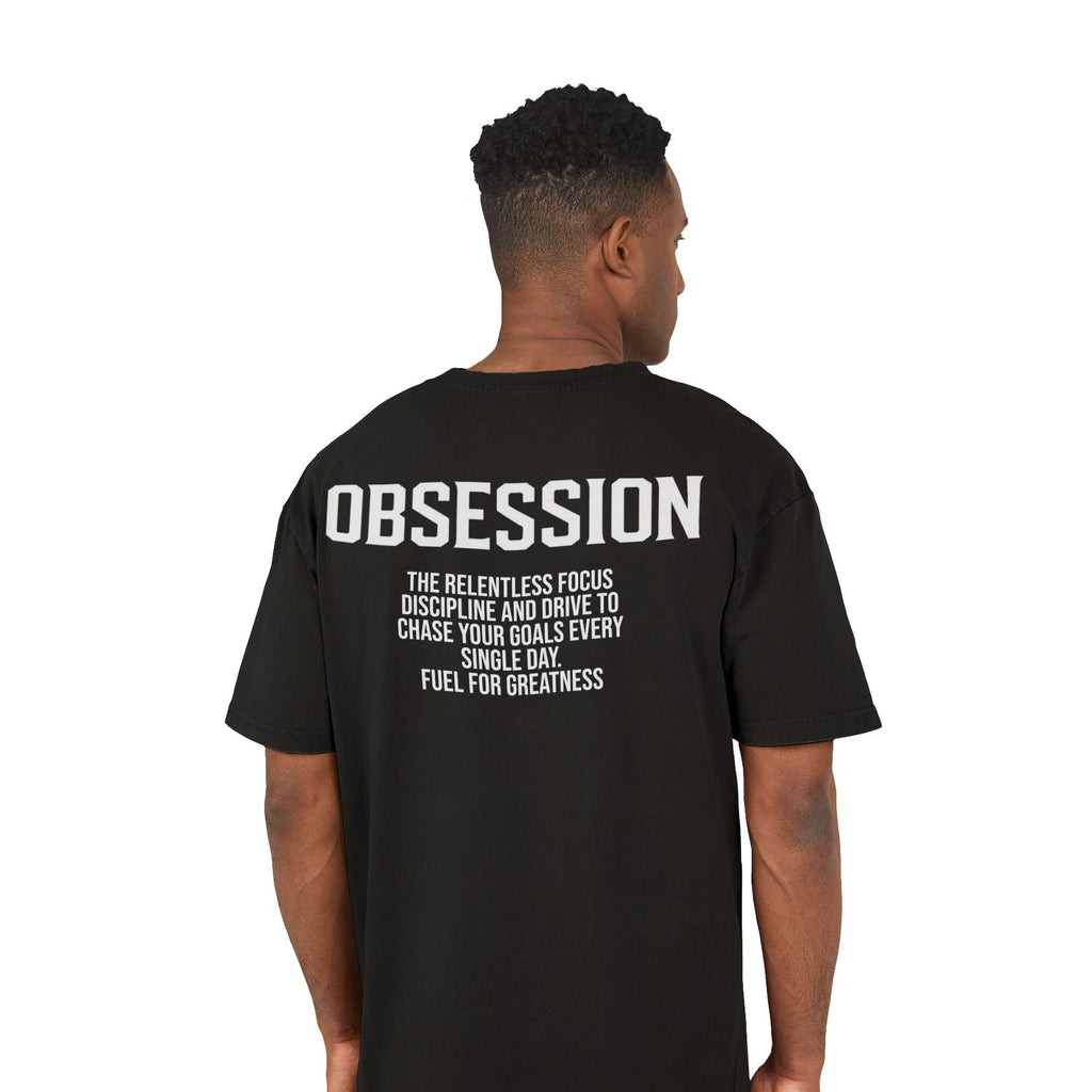 Obsession Tee - Oversized Unisex Fit - Acid Washed Effect
